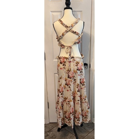 Sea New York Smocked Apron Dress Size M (US 6-8) Casual Beach Travel - Picture 3 of 10